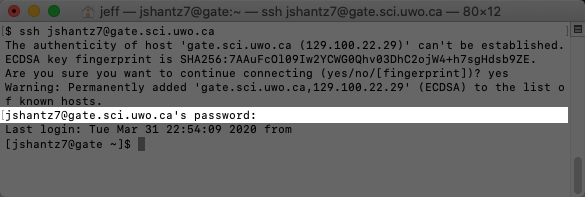 SSH Authentication
