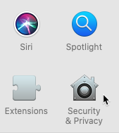 Security and Privacy Settingsr