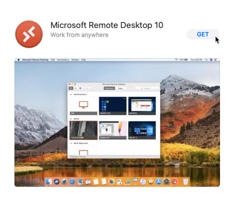 Installing Remote Desktop - Step 1
