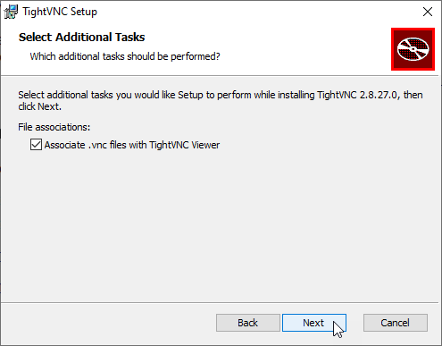 TightVNC installation