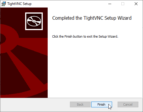 TightVNC installation