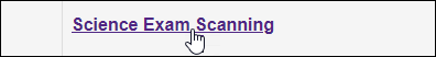 OWL - Science Exam Scanning site