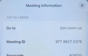Image of Meeting Details 